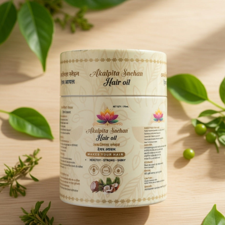 Akalpita Snehan – Ayurvedic Hair Oil