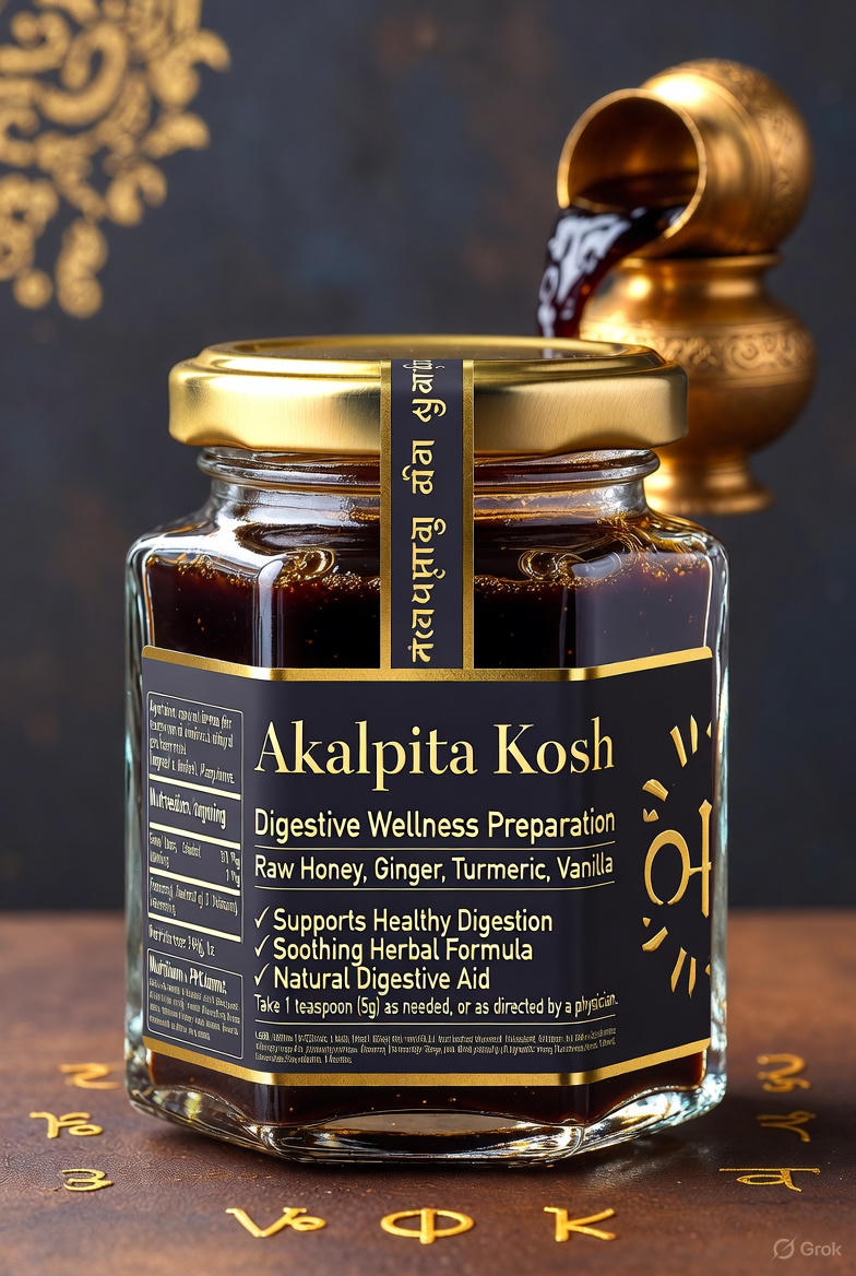Akalpita Kosh – Ayurvedic Digestive Wellness Preparation (200 g)